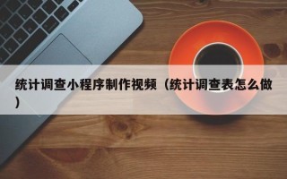 株洲统计调查小程序制作视频（统计调查表怎么做）