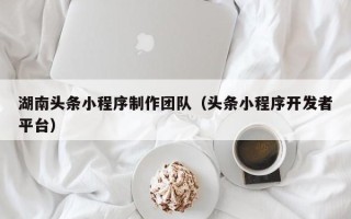 株洲湖南头条小程序制作团队（头条小程序开发者平台）